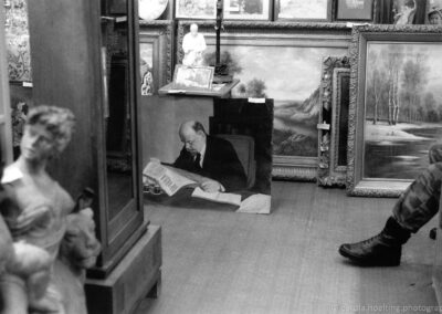 Dreimal Lenin / Three times Lenin. Sankt Petersburg, Russia 2002